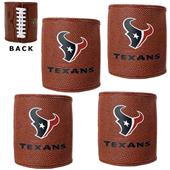 NFL Houston Texans 4pc Football Can Holder Set