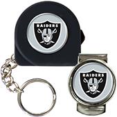 NFL Oakland Raiders 6' Tape Measure/Money Clip Set