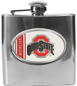 NCAA Ohio State Buckeyes Stainless Steel Flask