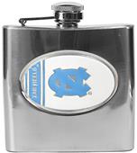 NCAA North Carolina Tar Heel Stainless Steel Flask