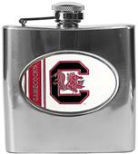 NCAA South Carolina Gamecock Stainless Steel Flask