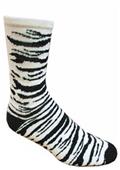 Red Lion Big Cat Athletic Zebra Crew Socks Red Lion Big Cat Athletic Zebra Crew Socks