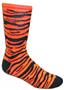 Red Lion Big Cat Athletic Zebra/Tiger Crew Socks
