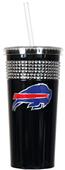NFL Buffalo Bills 16oz Bling Tumbler w/ Straw