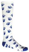 Red Lion Paw Print Athletic Socks Red Lion Paw Print Athletic Socks