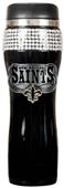 NFL New Orleans Saints 14oz Black Bling Tumbler