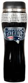 NFL New England Patriots 14oz Black Bling Tumbler
