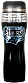 NFL Carolina Panthers 14oz Black Bling Tumbler