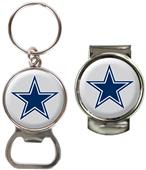 NFL Dallas Cowboys Bottle Opener/Money Clip Set