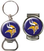 NFL Minnesota Vikings Bottle Opener/Money Clip Set