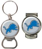 NFL Detroit Lions Bottle Opener/Money Clip Set