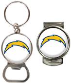 NFL San Diego Chargers Bottle Opener/Money Clip