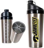 NCAA Iowa Hawkeyes Stainless Protein Shaker