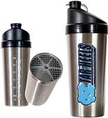 NCAA North Carolina Stainless Protein Shaker