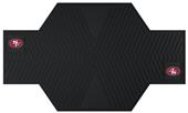 Fan Mats NFL San Francisco 49ers Motorcycle Mats Fan Mats NFL San Francisco 49ers Motorcycle Mats