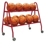 Deluxe Twelve Ball Basketball Carrier 3 Colors