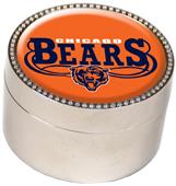 NFL Chicago Bears Metal Trinket Box