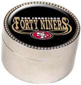 NFL San Francisco 49ers Metal Trinket Box