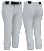 Low Rise Women/Girls Performance Softball Pants