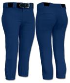 Low Rise Women/Girls Performance Softball Pants