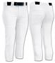 Low Rise Women/Girls Performance Softball Pants
