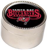 NFL Tampa Bay Buccaneers Metal Trinket Box