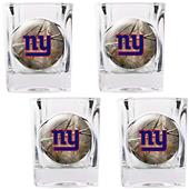 NFL New York Giants Open Field Square Shot Glasses