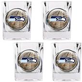 NFL Seattle Seahawks Open Field Square Shot Glass