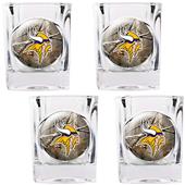 NFL Minnesota Vikings Open Field Square Shot Glass