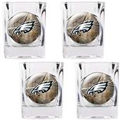 NFL Philadelphia Eagles Open Field 4pc Shot Glass