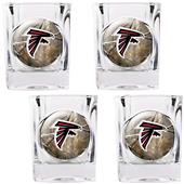 NFL Atlanta Falcons Open Field Square Shot Glass