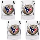 NFL Houston Texans Open Field Square Shot Glass