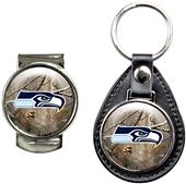 Seattle Seahawks Open Field Keychain/Money Clip