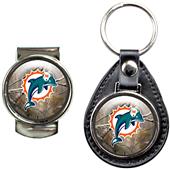 NFL Miami Dolphins Open Field Keychain/Money Clip