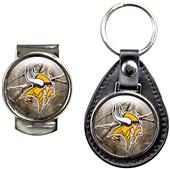 Minnesota Vikings Open Field Keychain/Money Clip