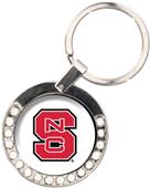 NCAA North Carolina State Rhinestone Key Chain