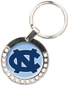 NCAA North Carolina Tar Heels Rhinestone Key Chain