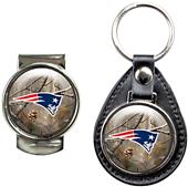 NFL New England Patriots Open Field Keychain/Clip