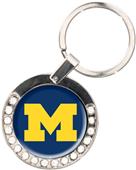 NCAA Michigan Wolverines Rhinestone Key Chain