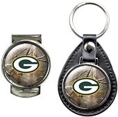 Green Bay Packers Open Field Keychain/Money Clip