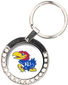 NCAA Kansas Jayhawks Rhinestone Key Chain