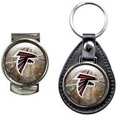 NFL Atlanta Falcons Open Field Keychain/Money Clip