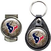 NFL Houston Texans Open Field Keychain/Money Clip