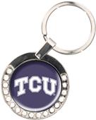 NCAA Texas Christian Rhinestone Key Chain