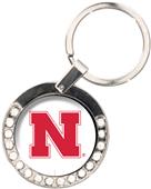 NCAA Nebraska Cornhuskers Rhinestone Key Chain