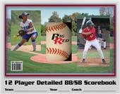 Blazer Athletic Baseball/Softball Scorebook Blazer Athletic Baseball/Softball Scorebook