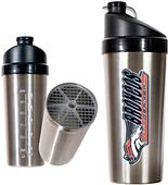 NFL Denver Broncos Stainless Steel Protein Shaker