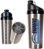NFL San Diego Chargers Stainless Protein Shaker