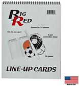 Blazer Athletic Multi-Sport Line-Up Card Book Blazer Athletic Multi-Sport Line-Up Card Book