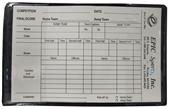 Soccer Referee Warning Cards w/Score sheets